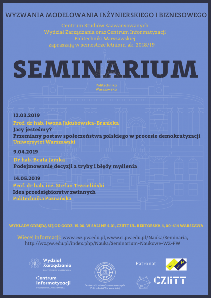 Plakat XI Seminarium